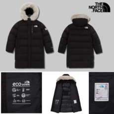 노스페이스 THE NORTH FACE 키즈 고 프리 다운 코트 버전2 NJ1DP57S_BLK 438300