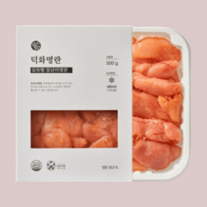 덕화명란 짜지않은 아질산나트륨 저염 색소 보존료없는 맛있는 명란젓갈 500g