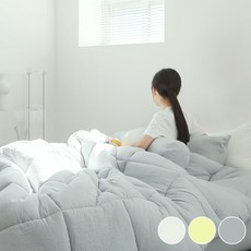 [올리비아데코] 먼지없는 내추럴무드 세미워싱 차렵패드세트(SS)