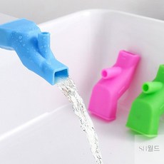 솔이월드 실리콘 양치 수도꼭지 세면대절수탭 아기수도꼭지, 1개