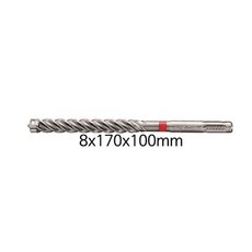 힐티 4날 SDS PLUS 비트 TE-CX8/17 8x170mm, 1개, 1개