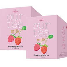 쟈뎅 아워티 스트로베리 밀크티 10p+10p, 단일상품