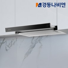 경동나비엔 렌지후드 주방후드 RGS150-6PAB 가스레인지 슬림형 후드 블랙색상, 방문설치, RGS150 블랙