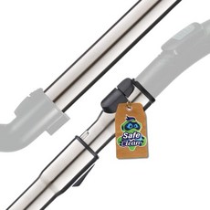진공 청소기 텔레스코픽 튜브 Amazon Basics 1.5L2L3L 35mm 2피스 스테인리스강 예비 부품 Marke SAFE N CLEAN 554980, 2개