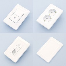 신동아 베가와이드 스위치 콘센트 맹커버, 1개