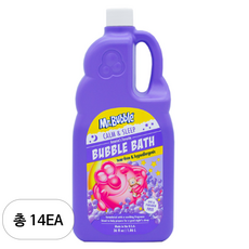 미스터버블 캄앤슬립 버블바스 유아입욕제 라벤더향, 1.06L, 14개