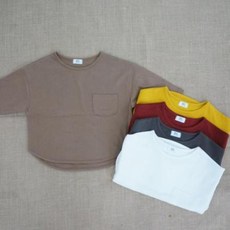 메론스위치 메리주머니 칠부티 1호 브라운 화이트