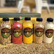 김포 100% 국산 잡곡 5종 10종 선물세트 기업 단체 감사선물, 벼꽃농부 잡곡 5종 선물세트, 1세트