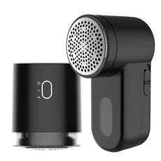 HIGHON 攜帶式充電除毛球機 2入, HC4（黑色）+HC6（黑色）