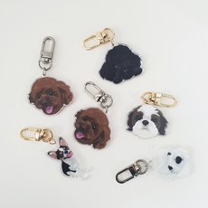 나만의 아크릴키링 주문제작, 실버