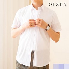올젠 올젠 트리코트 반팔 드레스셔츠 (ZOA2WD1301)