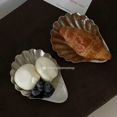 쉘트레이 스텐 조개모양 반지 트레이 정리함 악세사리
