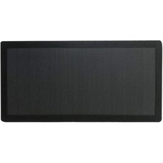 컴퓨터 쿨러 팬용 120mm 140mm PC 팬 먼지 필터 마그네틱 프레임 그릴 블랙 메시 방진 PVC 케이스 커버 - 블랙140x280mm, 1개