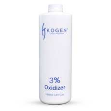 코겐 프리온 염색 산화제 3% 1000ml/탈색약/염색약, 3퍼센트, 1개