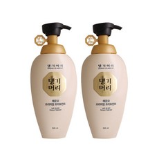 댕기머리 해운모 트리트먼트 500ml + 샴푸샘플 증정, 2개