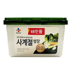 해찬들 사계절 쌈장, 3kg, 2개