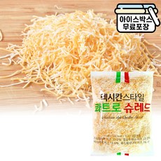 지케이푸드 멕시칸스타일 콰트로 슈레드 1kg 냉장 트리플 치즈 토핑용, 1개