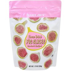 미국 트레이더조 Trader Joe's Dried Fig Slices 말린 무화과 슬라이스, 1개, 50g