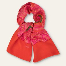 오일릴리 스카프 숄 /레드 Oilily Anorientoriginal scarf 페이즐리