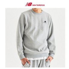 뉴발란스 UNI 에센셜 기모 맨투맨 Standard Fit NBNCD41013 AC
