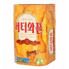 크라운제과 버터와플, 135g, 180개