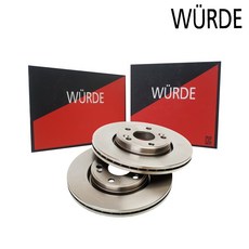 WURDE 폭스바겐 비틀 브레이크 디스크, 뉴 비틀(98~12년), DELUXE 2.0 [BEV], WURDE 뒤 디스크, 1개