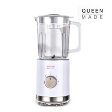 퀸메이드 쥬시 블렌더 750ml 소형 핸드믹서기 미니믹서 블랜더 1인 2인 자취 원룸 선물, 화이트