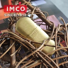 IMCO 임코 빈티지 레트로 방풍 오일 라이터-5800 + ZIPPO 정품오일 + 호환 부싯돌 심지 세트