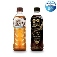 하이트진로 블랙보리 라이트 520ml 12개 + 다크로스트
