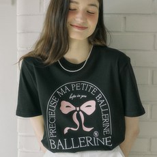 아워호프 Ballerine T-shirt - Black