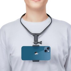 텔레신 고프로 목걸이 마운트 바디캠 거치대 스트랩 넥 액션캠, 1개