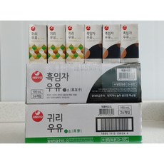 서울우유 흑임자우유24팩+귀리우유24팩 190mL X48팩 멀티 2박스, 48팩