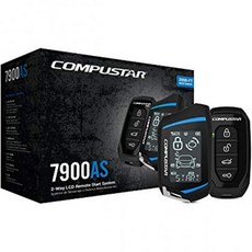 3000피트 범위의 Compustar CS7900-AS 올인원 양방향 원격 시동 및 알람 번들, 1개