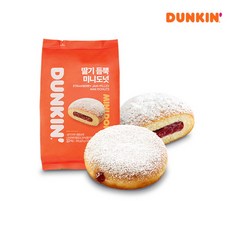 던킨 딸기 듬뿍 미니도넛 / 냉동 25g x 10입 250g, 1개