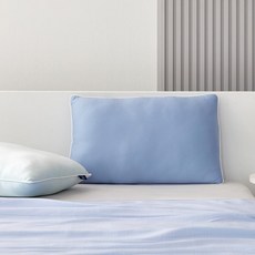 3도씨 익스트림쿨 폭신한 스노우 몽글베개 40x60 블루, 1개, 사진참조