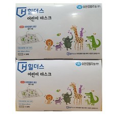 유한킴벌리 일회용 어린이 덴탈 마스크 (36매 ) 스트랩 증정