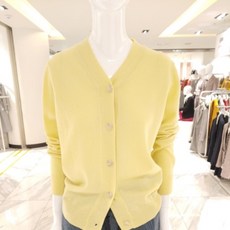 더아이잗 브이넥 울 캐시미어 가디건 IK2A1CD05 640
