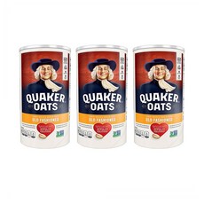 퀘이커 오트 올드 패션 510g 3팩 Quaker Oats Old Fashioned, 3개