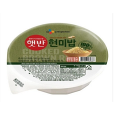 햇반 현미로 지은 밥, 130g, 36개