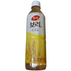 동서 보리차 국산 보리 100% 음료, 500ml, 18개