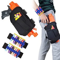 UWANTME Kids Tactical Waist Bag and Dart Wrister Kit for Nerf Guns N-Strike Elite Series Blaster PR, 한 가지 색