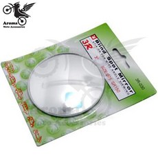 넓은 시야 모토 볼록 미러 추가 자동차 스타일 오토바이 보조 백, 3.1 PCS 7CM