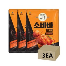 2+1 CJ 고메 소바바치킨 양념치킨 순살 375g x 총 3봉