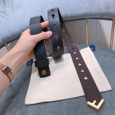 B04930 여성 천연 소가죽 벨트 보석벨트 캐주얼벨트 자수벨트 여성정장 큐빅버클벨트
