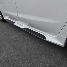 화성 올뉴카니발 / 더뉴카니발 사이드스텝 옆발판 무피스 타입 (머드가드 포함), 스노우화이트펄 SWP