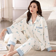 임산부 산후조리복 산전 산후 사계절 잠옷 여성 홈웨어 착용 가능