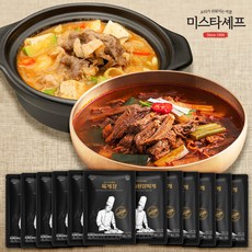 미스타셰프 육개장 6팩+차돌된장 6팩, 단일속성