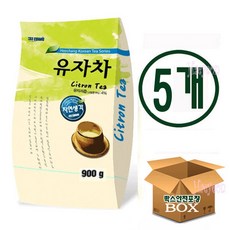 희창 유자차 900g x 5개 / 자판기용 유자차가루 유자분말, 1개입