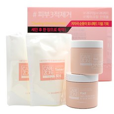 케어존 아큐어 리퀴드 각질 원샷 토너패드 더블 기획, 단일상품