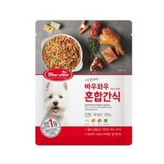 바우와우 혼합 강아지 간식 350g, 혼합맛, 3개 - 바우와우혼합간식